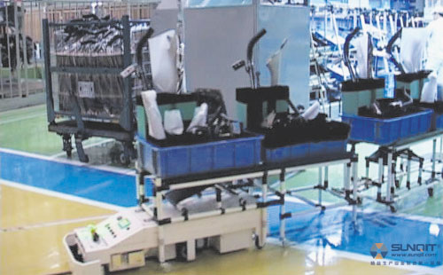 AGV對接物料架 AGV對接物料架