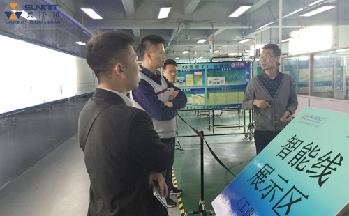 格力技術團隊參觀智能線