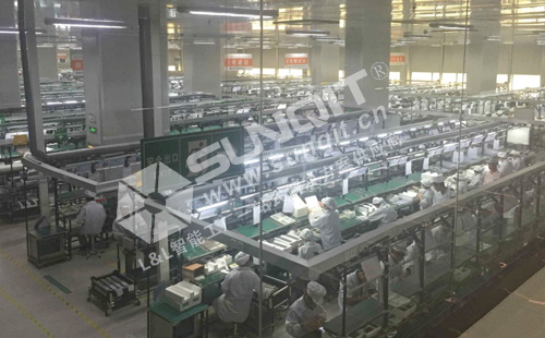 武漢某電腦企業柔性生產線案例 武漢某電腦企業柔性生產線案例