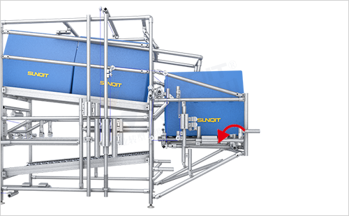 機械稱重貨架+堆垛周轉車 機械稱重貨架+堆垛周轉車
