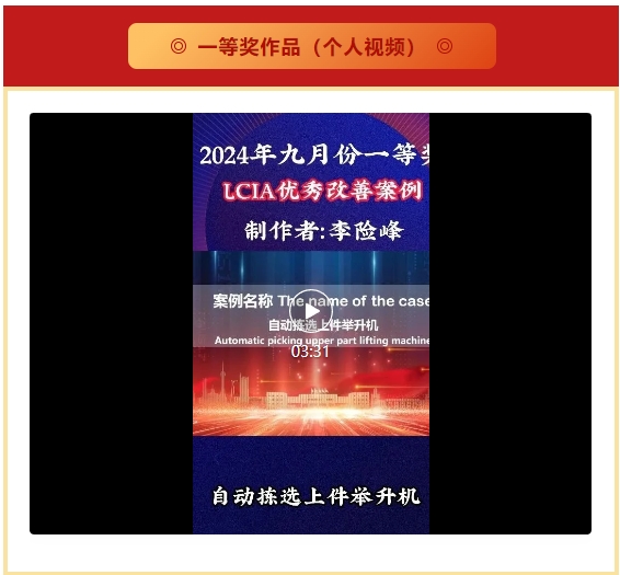 9月份優秀LCIA視頻大賽 | 總獲獎名單公布啦3