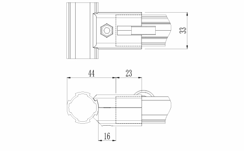 軸承流利條接頭尺寸圖