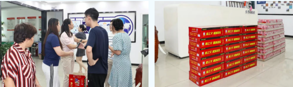 2025年福城街道“關愛職工 夏送清涼”慰問活動