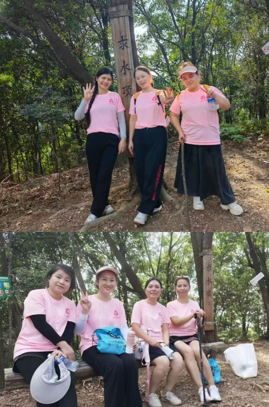 興千田集團(tuán)女職工參加興富社區(qū)“健步新征程，巾幗綻芳華”徒步活動5